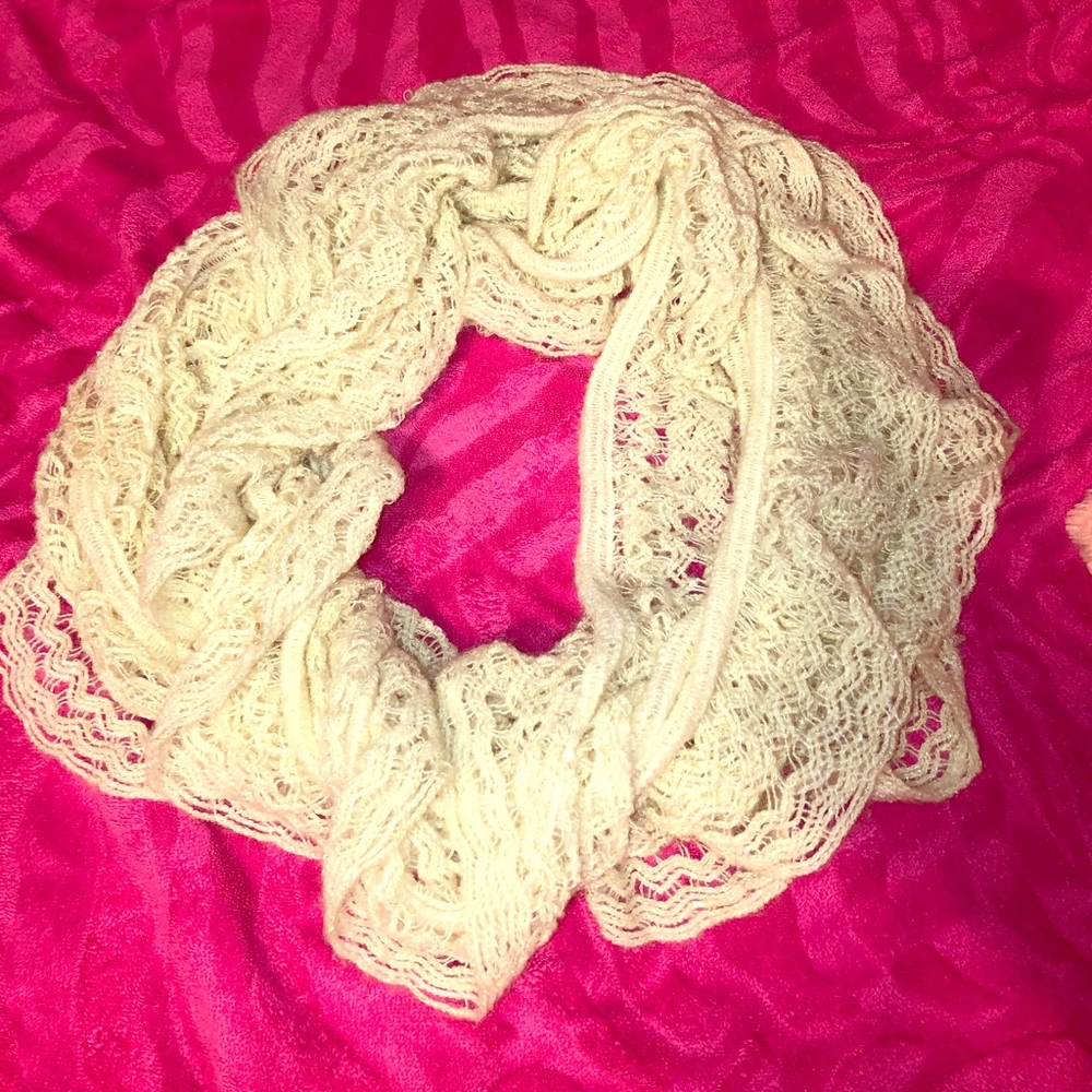 White scarf